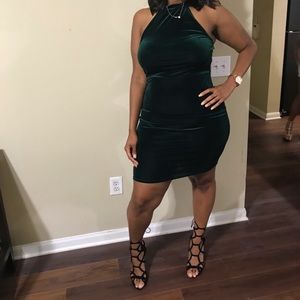 Emerald Green Dress